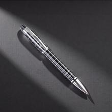 Bút bi kim loại/bút đầu nhọn xoay kiểu mới, viết trơn tru, thiết kế lưới sáng tạo, bút thư pháp cho học sinh, bút ký văn phòng, có thể thay ruột bút. - Cái bút - Xem 6