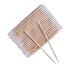 500 Stück doppelseitige Nagellackentferner Stäbchen, 400/300/200/100/10 Stück kleine doppelseitige Augenbrauen Make-up Entferner Werkzeuge, 1/2/3/4/5/6 Stück Sets, Einweg Ultra-Feine Reinigungswattestäbchen, Mini Holzstäbchen, geeignet zum Reinigen von Kosmetik, Wimpern, Nägeln, Entfernen von Kleber, Staub, Mehrzweck-Wattestäbchen Zubehör - Verschiedenfarbig - Übersicht 3