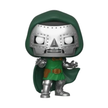 Funko 漫威热门系列：毁灭博士（神奇四侠4） - 收藏级乙烯基人偶 - 礼品之选 - 官方周边 - 成人收藏品 - 动作/冒险爱好者 - Doctor Doom - 查看 2