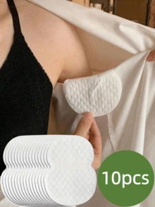 120pcs/Pack Disposable Underarm Sweat Pads, Long-Lasting Effective, Breathable Invisible, Lightweight Absorbent, Comfortable Odorless, Easy To Use, Unisex, Ideal For Hot Summer, Beach, Travel (1pc/10pcs/20pcs/30pcs/50pcs) - one-size - View 2