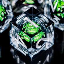 Multi-Eye Monster Dice Set, Suitable For Polyhedral Dice, Sharp Edges, Resin Material, Role-Playing Games/D&D Dice/D&D Gift - Multicolor - View 2