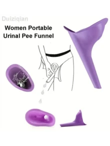 4pcs/8pcs/10pcs Portable Female Urinal, Car Potty, Outdoor Travel Camping Emergency Urinal Device