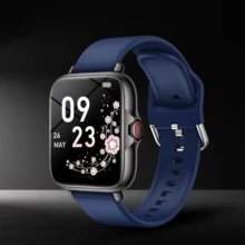 全新热销 1.83 英寸全屏触控智能手表，男女皆宜，具有无线通话功能、计步器、卡路里、多种运动模式、通知、远程摄像头、音乐控制和健身追踪功能，支持 Android 和 iOS 无线连接，是圣诞节、万圣节的绝佳礼物