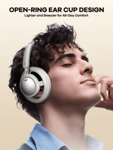 REMAX Cut-Out & Protein Ear Cups Headphones; ENC Call Noise Cancellation; 26H Playtime;BT 6.0 Headset; Ultra-Comfort & Clear Sound Earphones; Gaming Headset; Sport Headphones; Compatible With Apple/IOS/Android; Running/Fitness/Work - RB-870 - Xem 2