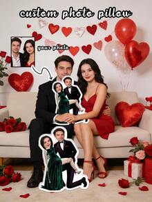 أرسل صورة لعنصرك المفضل لتخصيص وسادة تتميز بشخصية كرتونية قطيفة مع صورة ، وسادة زخرفية مخصصة فاخرة ، وسادة قطيفة لحيوان أليف وشخصية كرتونية ، أو وسادة مقعد. هذه هدايا مثالية للحيوانات الأليفة في عيد الهالوين وعيد الشكر والعيد الفصحي والأعياد ، مثالية للهدايا للأصدقاء والعائلة والأزواج - زوجان من الرجال يرتديان بدلات رسمية - مشاهدة 13