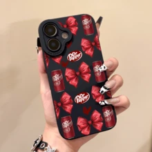 Themed Red & Black Pattern Phone Case Compatible With IPhone 11/11 Pro/11 Pro Max, 12/12 Pro/12 Pro Max, 13/13 Pro/13 Pro Max, 14/14 Pro/14 Pro Max, 15/15 Pro/15 Pro Max, 16/16 Pro/16 Pro Max, 17/17 Pro/17 Pro Max And Galaxy S21/S21+/S21 Ultra, Galaxy S22/S22+/S22 Ultra, Galaxy S23/S23+/S23 Ultra, Galaxy S24/S24+/S24 Ultra - Black and White - View 2