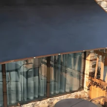 1件高密度聚乙烯黑色遮阳帆，安全围栏，花园围栏，凉亭遮阳布，隐私屏风，户外遮阳网，防风，防鸟，防虫，防雪防尘，适用于夏季露营、户外游泳池和简易车库。 - 黑色 - 查看 6