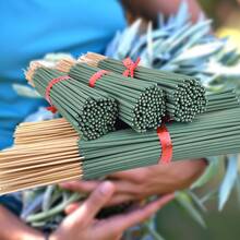 22厘米手工鼠尾草香薰棒，散发天然木质香气，如同鼠尾草灌木，提升空气芬芳，为家居、办公室、冥想、瑜伽营造高雅氛围。适合作为新年或情人节礼物。 - 22cm鼠尾草竹籤香 - 查看 4