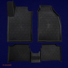 Kit de Tapete Borda Elevada Tipo Bandeja Para Fastback Borracha Premium Jogo Tapetes Carro - Fastback - Visão 11