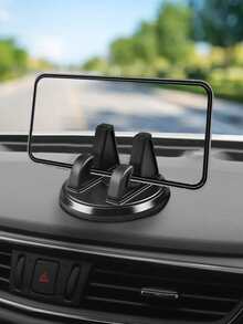 360° Rotatable & Retractable Car Phone Holder, Suction Cup Base, ABS Material, Non-Waterproof, Suitable For Dashboard, Car/Travel/Gym/Smooth Surface, Compatible With IPhone, Android Phones, Gift For Family And Friends - Black - View 13