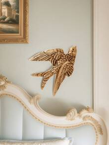 1pc ABS Wall Hanging, Bird Design Hanging Decoration For Home,Home Decor ,Room Decor,Wall Decor Gifts Birthday Graduation - Multicolor - View 5