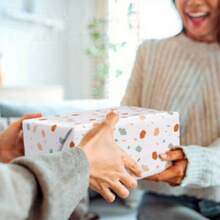 5 Pcs Beautiful Happy Birthday Wrapping Paper, 42*28.5cm Quality Happy Birthday Paper Rolls For Medium Sized Gifts - Add A Touch Of Magic To Every Gift You Wrap(Letter/Striped/Polka Dot Available) - Multicolor - View 5