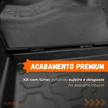 Kit de Tapete Borda Elevada Tipo Bandeja Para Fastback Borracha Premium Jogo Tapetes Carro - Fastback - Visão 10