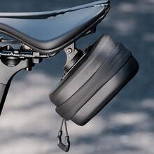 Bicycle Tail Bag, Quick Release Hard Shell Riding Bag, Mountain Bike Saddle Bag, Tool Storage Bag