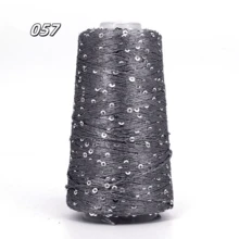 50g Sequin Yarn For DIY Crafts, Knitting, Crocheting, Making Clothes, Bags, And Hats - Multicolor - View 39