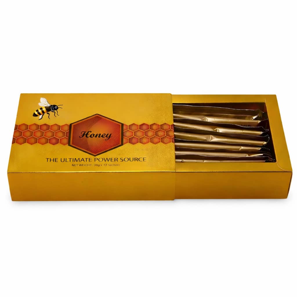 Honey Men 1 Box 12 Sachets - Gold - View 1