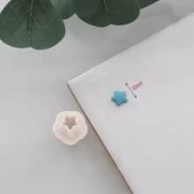 8Pcs Multi-Size Cute Star Polymer Clay Cutters (9-20mm) – Galaxy Theme Craft Tools For DIY Earrings Jewelry Charms & Handmade Accessories - Star8 - Xem 4