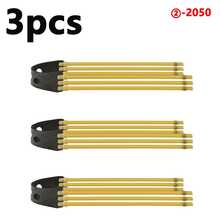 3pcs/Set Outdoor Slingshot Accessories - 3 Sizes Of Rubber Bands To Choose From - Plain - View 12