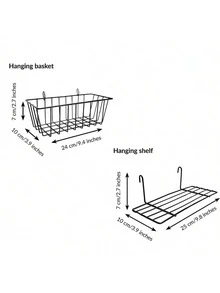1pc 18*14inch Wall Grid, Iron Wire Mesh Photo Frame, Wall Mounted Organizer Rack, For Room, Dorm, Office Display Board, Back To School Event, Black - Black - View 8