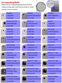 Rotating Keyboard Case Compatible With Ipad (A16) 11th/10th Generation, 7th/8th/9th, Air 4th/5th/(M2) 2024 / (M3) 2025, Pro 11 (2018/2020/2021/2022), 360° Cover With PU Leather Detachable Wireless Keyboard Battery 150mAh & Built-In Pencil Holder, Dusty Purple - Dusty Purple - View 10