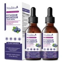 B BEWORTHS Calcium Magnesium Zinc Supplement Liquid Drops, High Absorption Magnesium Complex & Potassium Plus Calcium, Vitamin D3, Zinc For Leg Cramps & Bone & Energy & Immune Support - 2 Fl Oz,Blueberry Flavor - 4 fl oz - Xem 7
