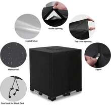 1pc IBC Tote Cover, Outdoor Water Tank Protective Cover, Garden Sunshade, Waterproof, Fits 275 Gallon/1000L IBC Tote, Cover, Bag, Organizer Bag, Storage Bag,Women's Day,Travel Essentials,Wedding Favours,Y2k,Bedroom,Car Accessories Women,Kitchen Decor, Beach,Summer,Vacation,Holiday,Travel Essential,Going Out Tops,Household Items - Multicolor - View 5