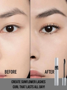 Christian Dior Diorshow Iconic Overcurl #090, 6g Full-Size, 4g Mini-Size, Lengthening, Curling and Volumizing Lash Formula, Smudge-Proof and Long-Lasting Wear for All-Day Definition, Smooth Application for Defined, Dramatic Lashsion Special Oage Make Heal - 090 - 查看 11