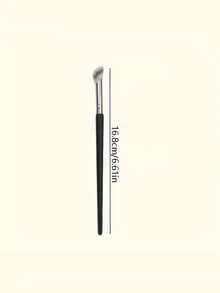 1pc Multi-Functional Precise Coverage Concealer, Soft & Fluffy Finger-Shaped Concealer Brush For Flawless Makeup - Black - View 4