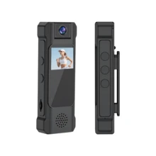 Cámara mini portátil HD 2K Bodycam Grabadora de video digital con infrarrojos, mini cámara para vlogging, cámara corporal grabadora de video portátil, lente de ángulo amplio de 180° giratoria para bicicleta, mascotas, vlogging, reuniones y grabadora de bolsillo - Multicolor - Ver 13