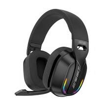 Active Noise-Cancelling Over-Ear Wireless Headphones,  Wireless Headphones, Foldable Wireless Headphones With Microphone, Foldable Lightweight Headphones, High-Fidelity Stereo, Deep Bass, Suitable For Travel, Office, Laptop And Mobile Phone - 黑色 - 查看 12
