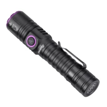 Đèn pin UV công suất cao Alonefire 5W 365nm/395nm có chức năng zoom, sạc được, cổng Type-C - Dùng để phát hiện nước tiểu thú cưng, làm khô nhựa móng tay, tìm tiền, phát hiện bọ cạp. - màu đen - Xem 9