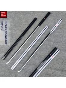 Kiếm Samurai Nhật Bản hình dáng đặc biệt, đạo cụ cosplay dùng trong chụp ảnh, vũ khí không gây sát thương chất lượng cao, vật phẩm trưng bày sưu tầm, thiết kế tinh tế, vật trang trí bàn làm việc, quà tặng ngày lễ/sinh nhật. - Nhiều màu - Xem 5
