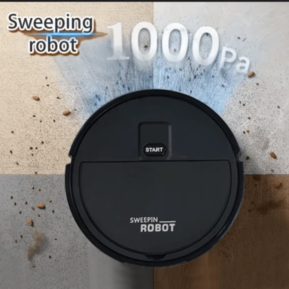 Multifunktionell robotdammsugare, bekväm sopmaskin, golvdammsugare för hem och kontor, snabb rengöring av sopmaskin