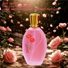 50毫升玫瑰花园女士香水，持久留香。这款意想不到的玫瑰香氛将赋予您独一无二的专属香气。优雅、独立、自信，简约而高贵。适合商务旅行、浪漫约会等各种场合，散发迷人芬芳。 - 花卉印花 - 查看 3