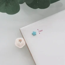 8Pcs Multi-Size Cute Star Polymer Clay Cutters (9-20mm) – Galaxy Theme Craft Tools For DIY Earrings Jewelry Charms & Handmade Accessories - Star8 - Xem 5