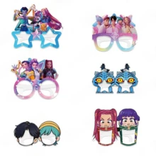 Mattel 12pcs/Set Cosplay Glasses - Fun Character Costume Glasses Set, Suitable For Birthday, Anime Theme Party Supplies, Group Photo Props