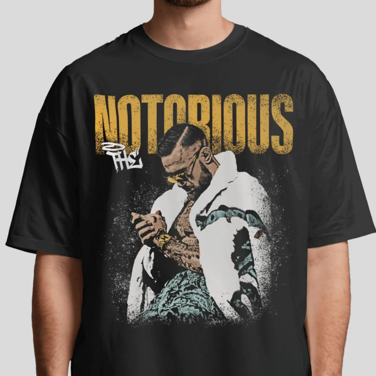Conor McGregor T-Shirt Fight Night Graphic Tee | SHEIN USA