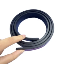 1卷自粘橡胶条，耐用保护密封垫圈，柔性密封材料，无需工具