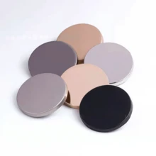 10 High-End Flat Metal Buttons, Including Gold, Silver, Gun Black, And Mist Gold, Suitable For DIY Sewing, Coats, Windbreakers, Jeans, And Skirts - Round-Foot Design Buttons, Featuring High-End Electroplating Technology, And Measuring 15mm-25mm In Size