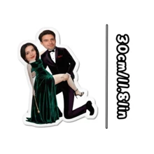 أرسل صورة لعنصرك المفضل لتخصيص وسادة تتميز بشخصية كرتونية قطيفة مع صورة ، وسادة زخرفية مخصصة فاخرة ، وسادة قطيفة لحيوان أليف وشخصية كرتونية ، أو وسادة مقعد. هذه هدايا مثالية للحيوانات الأليفة في عيد الهالوين وعيد الشكر والعيد الفصحي والأعياد ، مثالية للهدايا للأصدقاء والعائلة والأزواج - زوجان من الرجال يرتديان بدلات رسمية - مشاهدة 21