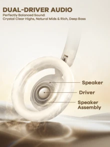 REMAX Cut-Out & Protein Ear Cups Headphones; ENC Call Noise Cancellation; 26H Playtime;BT 6.0 Headset; Ultra-Comfort & Clear Sound Earphones; Gaming Headset; Sport Headphones; Compatible With Apple/IOS/Android; Running/Fitness/Work - RB-870 - Xem 3