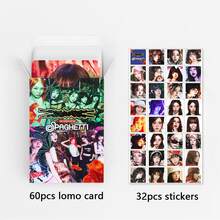 KPOP LE SSER SPAGHETTI: Các loại thẻ LOMO khác nhau, thẻ ảnh ba chiều, sticker, thẻ ảnh độ phân giải cao đóng hộp, hàng hóa dành cho người hâm mộ, album, đồ lưu niệm concert, quà Giáng sinh, quà tặng nhỏ, đồ sưu tầm, đồ trang trí. - Nhiều màu - Xem 4
