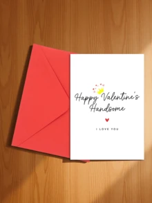 2 szt./zestaw zabawnych, kreskówkowych kartek walentynkowych z kopertami – dla niego, męża i chłopaka, romantyczny prezent dla mężczyzn, różnorodne wzory świąteczne, odpowiednie również dla rodziny, przyjaciół i współpracowników – puste miejsce w środku na osobiste życzenia – odpowiednie na Nowy Rok, Walentynki, urodziny, gratulacje i okazje do wyrażania wdzięczności - C - Zobacz 5
