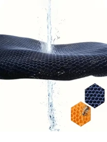 1 tấm bọc yên xe máy, tấm bảo vệ lưới 3D, thảm chống trượt, tấm chống trượt dạng lưới, bọc yên lưới - A - Xem 5