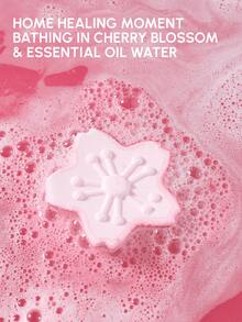 REVER Rotating Bath Bomb 35g/100g CHERRY BLOSSOM SMOOTH HYDRATING AROMATHERAPY, For Christmas, For Christmas Gift,Body Cleansing, Enjoy Soothing Bathing, Long-Lasting Aromatic Soft Bath Bombs, Mild & NonHealthy Glowing Complexion-Irritating,Brightening Skin. - Cherry Blossom 100g - View 3