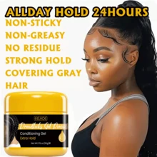 Instant Hold Intense Moisturizing Hair Gel 50g, With Castor Oil Extracts For Instant Styling, Non-Greasy And Refreshing, Say Goodbye To Split Ends, Long-Lasting Hold Up To 72 Hours, Fresh Scent, Effortlessly Create Natural Voluminous Hairstyles, One Bottle Solves Multiple Hair Issues, Suitable For Daily Hair Care - 旅行裝 - 查看 2