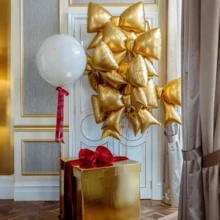Bộ trang trí nơ và trái tim, nơ đen, đỏ, hồng, tím và trái tim bằng giấy bạc, bóng bay cao su màu đỏ, trắng, hồng, thích hợp để trang trí cho Ngày Valentine, kỷ niệm, tiệc sinh nhật, năm mới, lễ đính hôn. - Nhiều màu - Xem 6