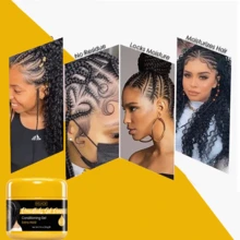 Instant Hold Intense Moisturizing Hair Gel 50g, With Castor Oil Extracts For Instant Styling, Non-Greasy And Refreshing, Say Goodbye To Split Ends, Long-Lasting Hold Up To 72 Hours, Fresh Scent, Effortlessly Create Natural Voluminous Hairstyles, One Bottle Solves Multiple Hair Issues, Suitable For Daily Hair Care - 旅行裝 - 查看 5