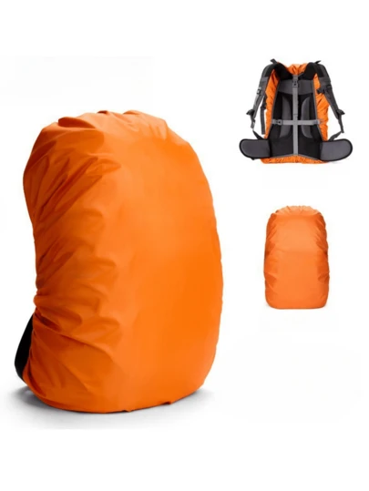 1pc Outdoor Hiking Backpack Rain Cover, Suitable For Both Men And Women; Also Applicable For Bicycle Backpack Dust Protection, Ideal For Use During School Season Or Study Period.