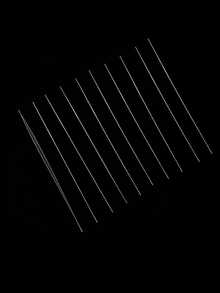 10 件不锈钢串珠针、彩色易串珠线、DIY 珠宝制作大眼弯针、初学者友好型手链和项链工艺工具、串珠针 | 工艺配件 | 耐用工艺工具、珠宝制作用品